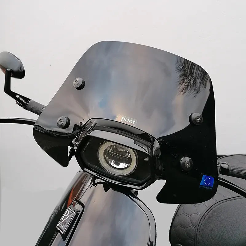 Laag Smoke/ Donker Windscherm voor Vespa Sprint